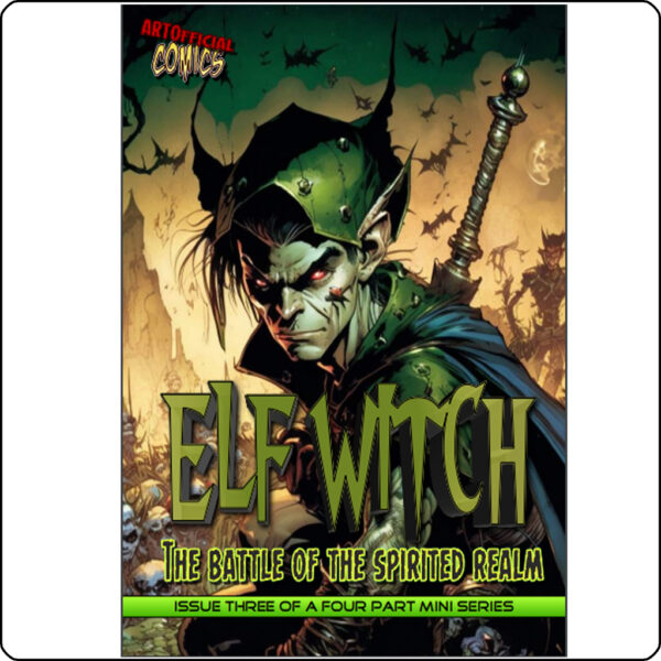 elf witch 3 cover ps AIcomicbooks