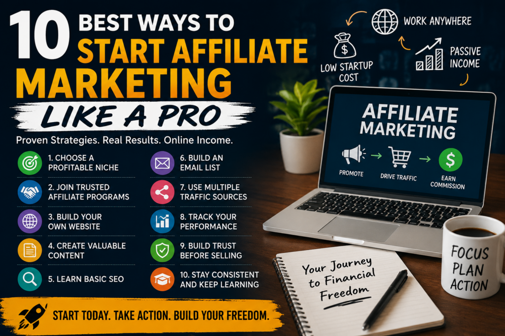 Start Affiliate Marketing Like a Pro
